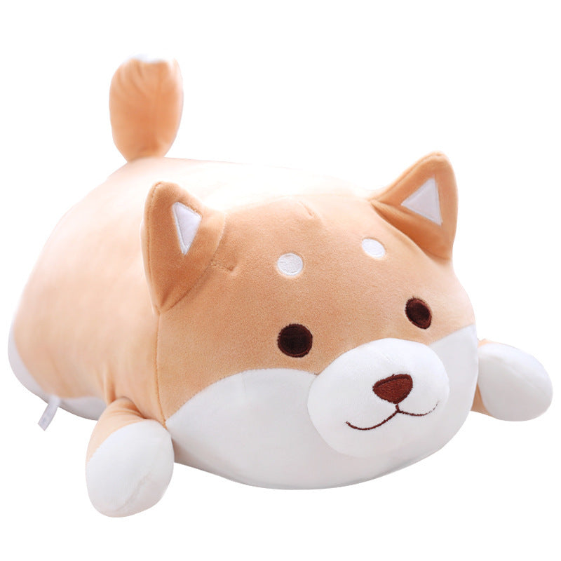 Cute Shiba Inu Plush Pillow – Soft Stuffed Animal Cuddly Toy for Kids & Adults