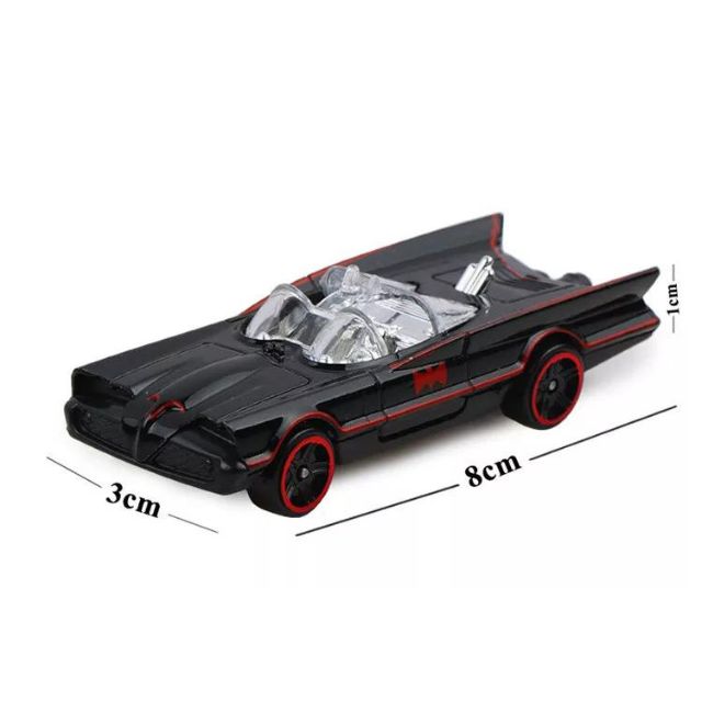 7pc Bat Diecast Metal Car Set