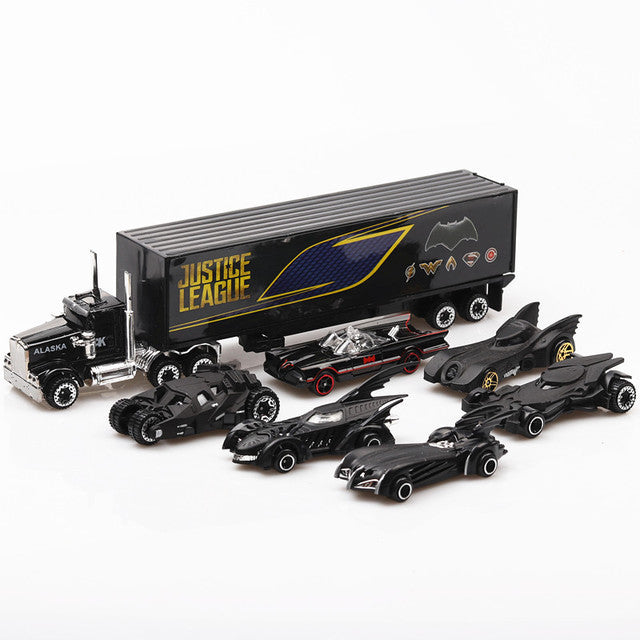 7pc Bat Diecast Metal Car Set