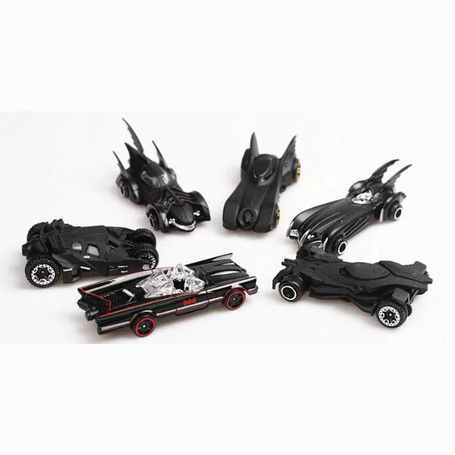 7pc Bat Diecast Metal Car Set