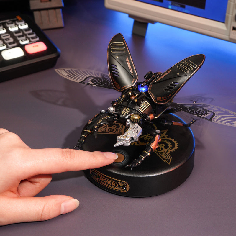 Build Your Own Stag Beetle with Robotime Rokr