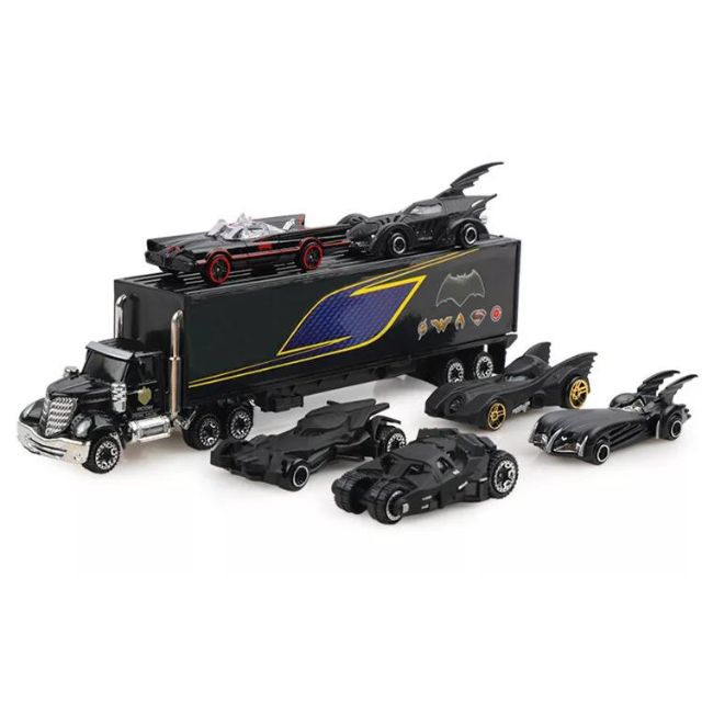 7pc Bat Diecast Metal Car Set