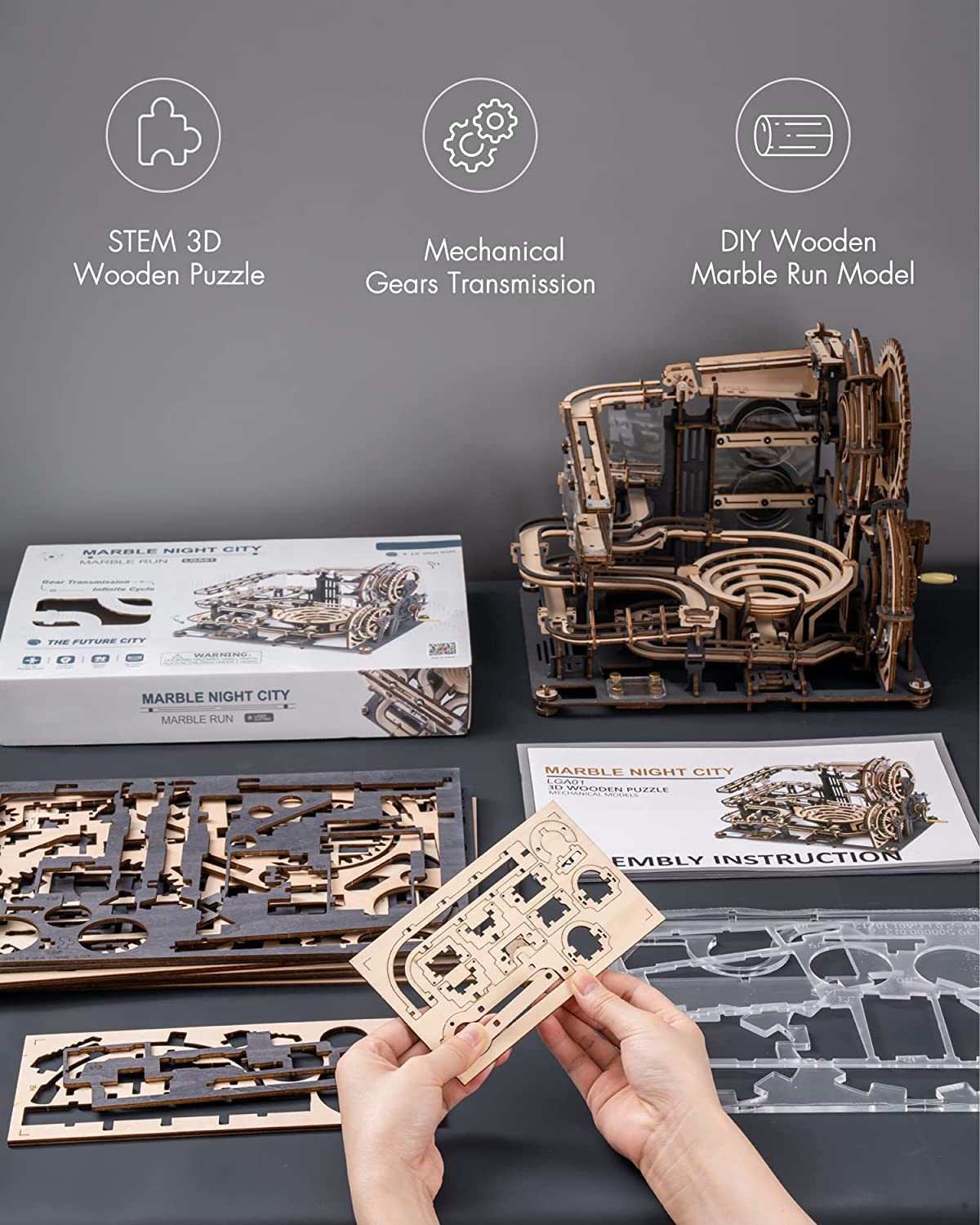 Unleash Your Inner Architect: RoWood 3D Puzzles for Adults