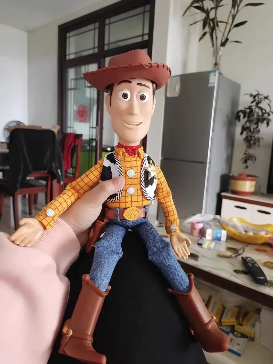 Disney Toy Story 4 Anime Figure Talking Woody Buzz Jessie Rex Action Figures Decoration Model Collection christmas Toy Gifts